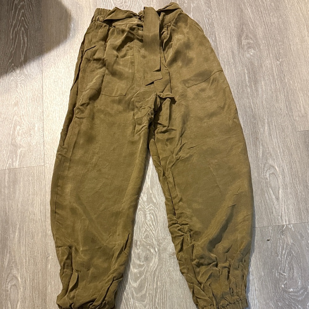 INTERMIX Olive Casual Trousers